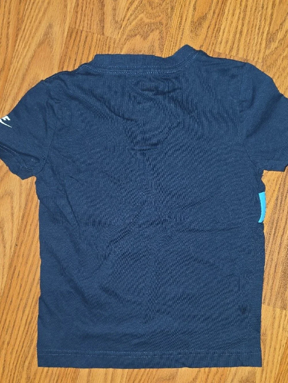 Nike Navy and Light Blue Logo Tee & Shorts Set